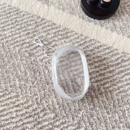 PVC Plastic Waterproof Cable Management Pouch with Hanging Hook - Compact Portable Organizer for Phone Cables, Chargers, Daily Essentials, Ideal for Business Trips, Daily Carry