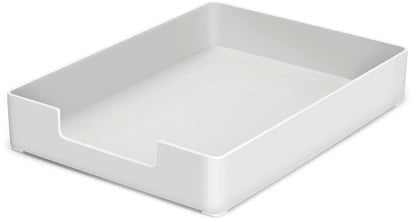 Letter-Size Tray, Desk Drawer Organizer for A4 Paper, Black