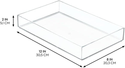 iDesign Clear Drawer Organizer