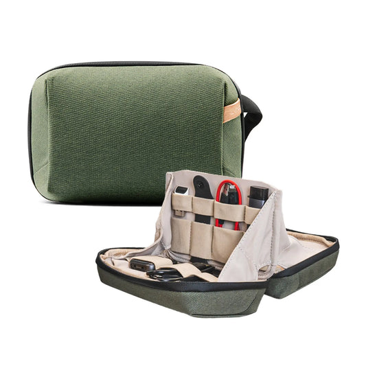 PGYTECH Mini Tech Organizer Pouch - Waterproof, Durable, Lightweight Portable Storage Bag for Camera Flash, Cables, Phone Batteries, SD Cards, Camera Accessories, Space Saving Bag (TikTok Shop Back to School)