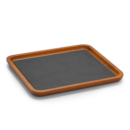 Oirlv Solid Wood Jewelry Display Tray Small Jewelry Tray Rings Earrings