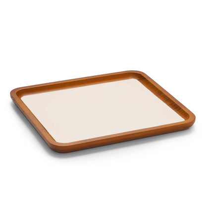 Oirlv Solid Wood Jewelry Display Tray Small Jewelry Tray Rings Earrings