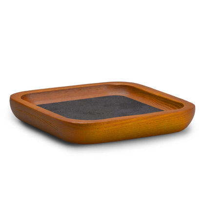 Oirlv Solid Wood Jewelry Display Tray Small Jewelry Tray Rings Earrings