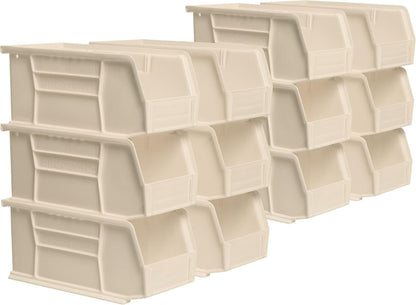 Akro-Mils 30230 AkroBins Plastic Storage Bins, 11"x5"x5", Blue, 12-Pack
