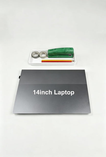 Amazon Basics Rectangular Plastic Desk Organizer, Half Accessory Tray for Office Supplies and Workspace Organization, 9.4" x 3.3" x 1", White