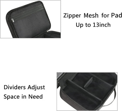 MATEIN Electronics Organizer Travel Case, Cable Organizer Bag, Black