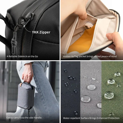 PGYTECH Mini Tech Organizer Pouch - Waterproof, Durable, Lightweight Portable Storage Bag for Camera Flash, Cables, Phone Batteries, SD Cards, Camera Accessories, Space Saving Bag (TikTok Shop Back to School)