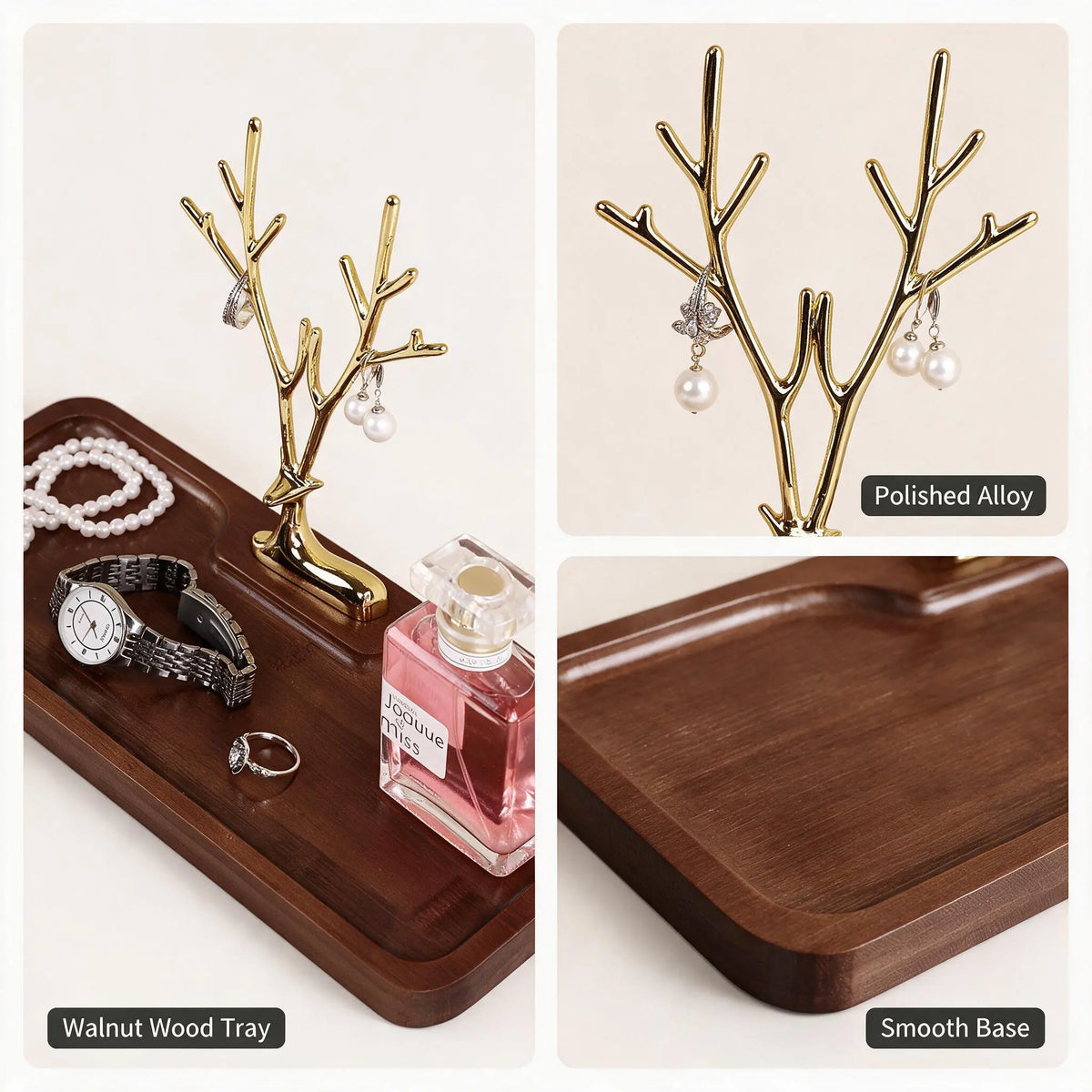 Modern Aesthetic Key Holder Rack - Practical Organizer with Compact Storage Shelves & Desktop Tray, for Entryway, Living Room Decor, Aesthetic Room Decor, Study Home Supplies