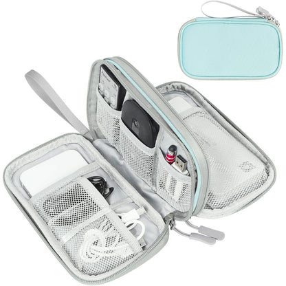 FYY Electronic Organizer, Travel Tech Pouch Bag, Cable Organizer Black