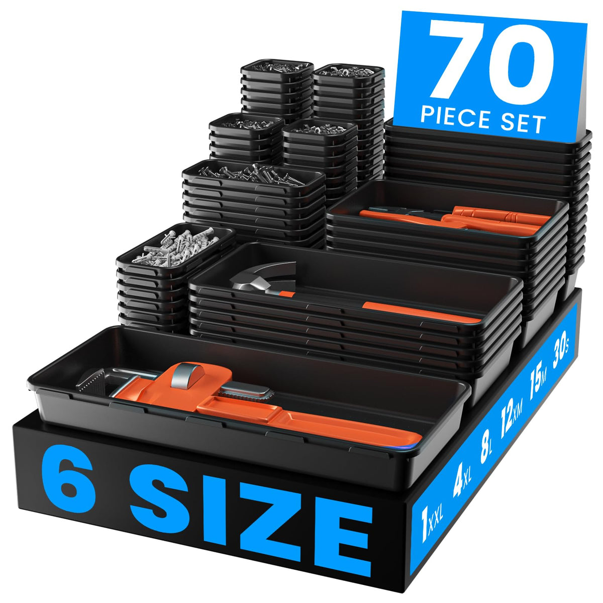 A-LuGei 【 Grade】 Tool Box Organizer Garage Organization