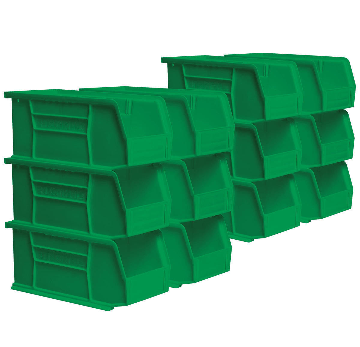 Akro-Mils 30230 AkroBins Plastic Storage Bins, 11"x5"x5", Blue, 12-Pack