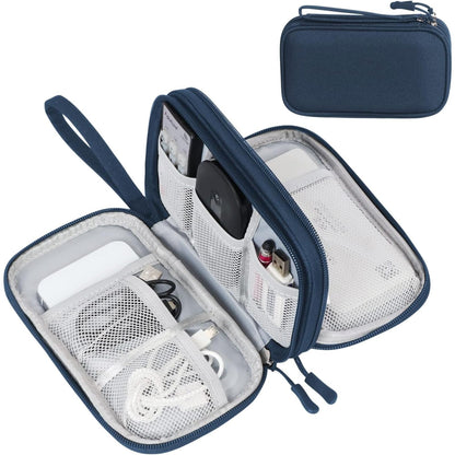 FYY Electronic Organizer, Travel Tech Pouch Bag, Medium, Black