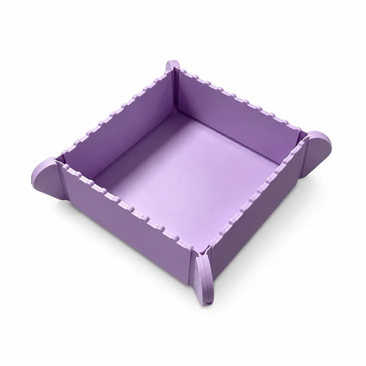 Foldable Silicone Organizer Storage Tray - 1 Count, Magnetic Folding Design, Compact, Easy to Clean, Multi-use for Home Kitchen Organizing, Outdoor Camping