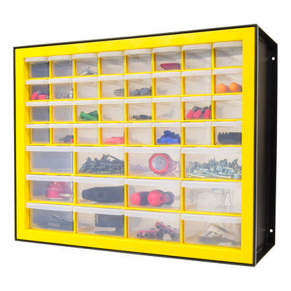 IRIS USA 44-Drawer Small Parts Storage Cabinet, Crafts, Made in USA, Black