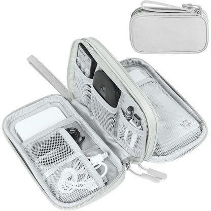 FYY Electronic Organizer, Travel Tech Pouch Bag, Cable Organizer Black