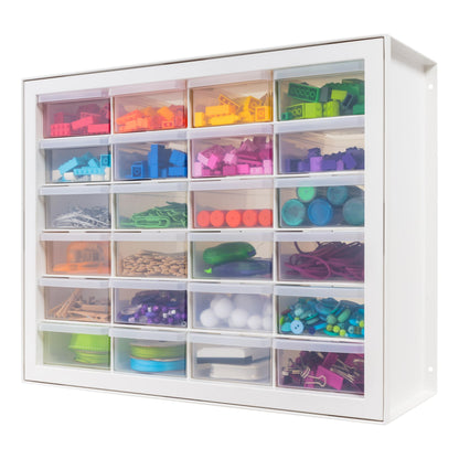 IRIS USA 44-Drawer Small Parts Storage Cabinet, Crafts, Made in USA, Black