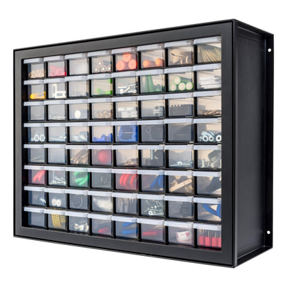 IRIS USA 44-Drawer Small Parts Storage Cabinet, Crafts, Made in USA, Black