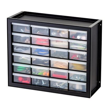 IRIS USA 44-Drawer Small Parts Storage Cabinet, Crafts, Made in USA, Black