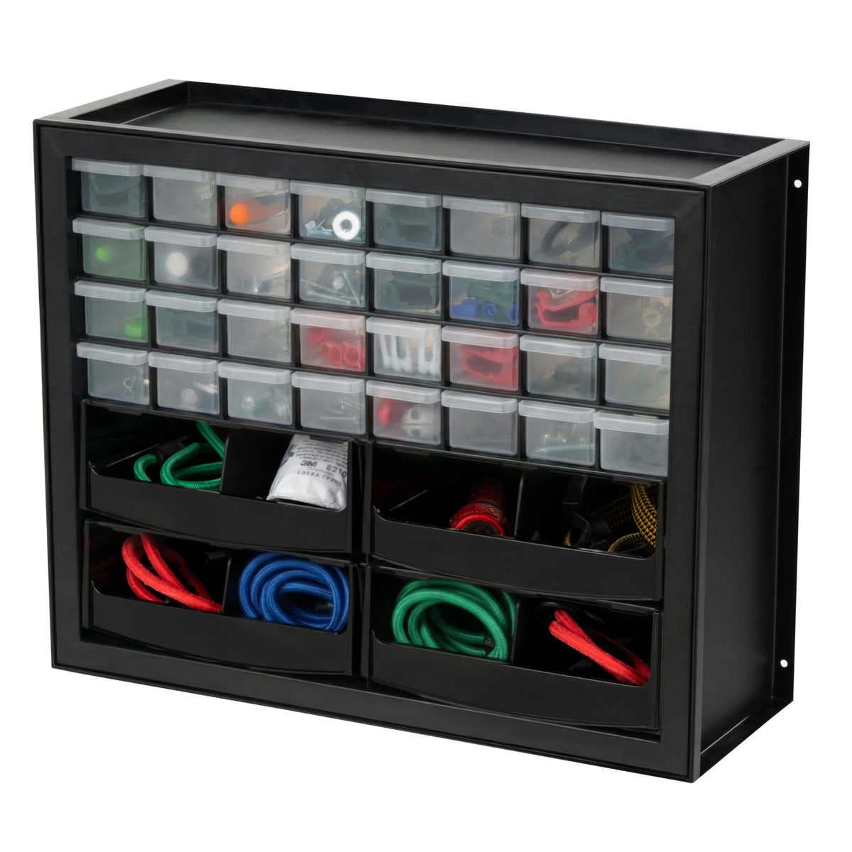 IRIS USA 44-Drawer Small Parts Storage Cabinet, Crafts, Made in USA, Black