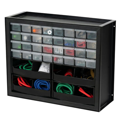 IRIS USA 44-Drawer Small Parts Storage Cabinet, Crafts, Made in USA, Black