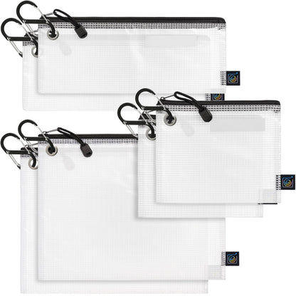 USB Cable Organizer Pouches, Color Coded Travel Cable Management Bags, 10 Pack