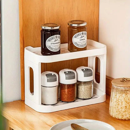 Desktop Storage Rack, 1 Count Multi Layer Makeup Skincare Storage Holder, Desktop Organizer for Bathroom, Bedroom, Living Room, Home Organizer, Desk Organizer Tidy, Desk Top Organizing, Desk Accessory